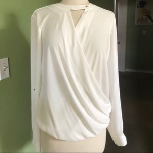 White Blouse Top